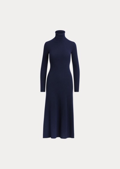 Vestido Polo Ralph Lauren Cashmere Turtleneck Mulher 87109-VFKI